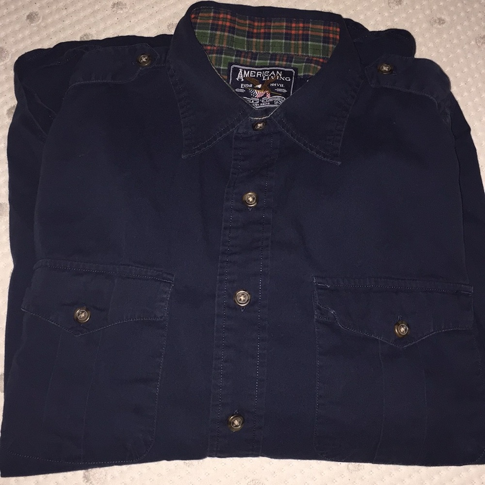 American Living Men’s Small Long Sleeve